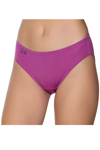 Pi Giyim Pachet de 6 chiloți bikini colorați pentru femei