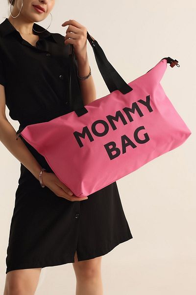 Rosmod Mother Baby - Mommy Bag Fuchsia Large Size Hand Shoulder Bag