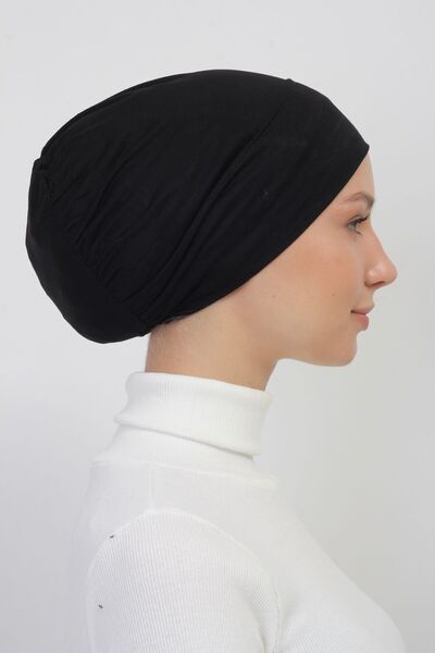 manolyaşal islamic hijab Lastikli Kaymaz Geçmeli Pratik Tesettür Bone