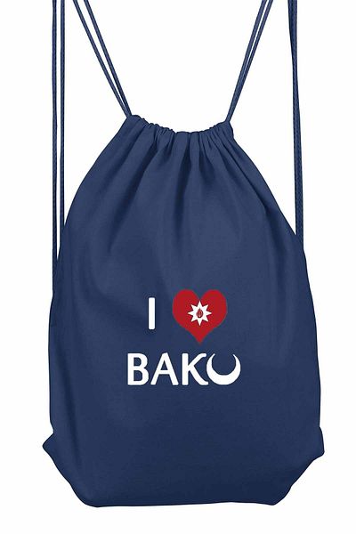 herotasarım Αθλητικό σακίδιο πλάτης Baku - i Love Baku bll4597
