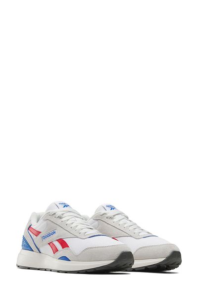 Reebok Gl1100 Model Unisex White Leather Sports Shoes