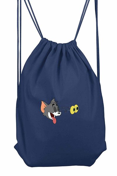 herotasarım Tom and Jerry Patterned Sports Backpack - BLL4828