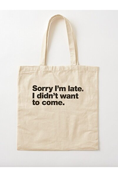 Limon I'm Late Raw Tote Shoulder Bag