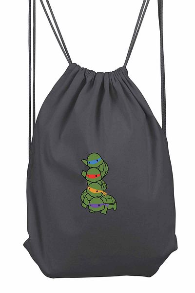 herotasarım Αθλητικό σακίδιο πλάτης Ninja Bll4460 Model - Turtles