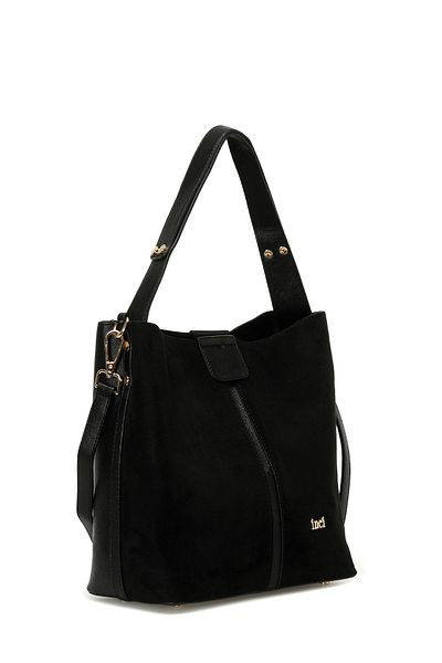İnci Inci Mauda 4Pr Black Women's Shoulder Bag
