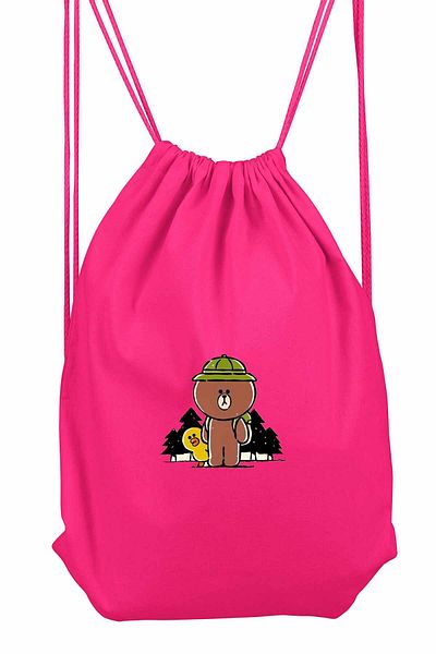 herotasarım Line Brown Friends Sports Backpack - Bll4612