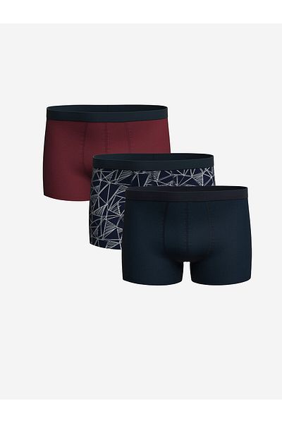 LC Waikiki Ανδρικά μπόξερ LCW 3 τμχ ελαστικά βαμβακερά - Standard Fit