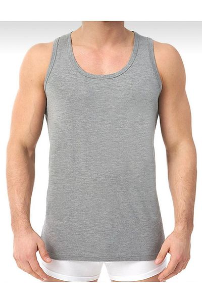 Blackspade 9305 Silver Modal Men's Strappy Undershirt.