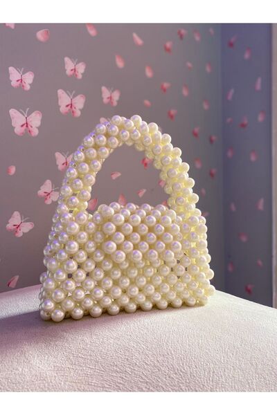 CandyLand Accessory Candyland Elegance İnci Çanta