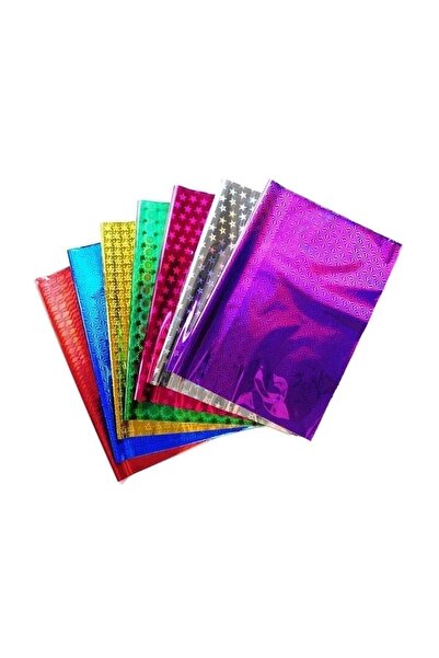 basepack Metalize Bantlı Hediye Paketi Poşeti 17x25cm 1 Paket 100 Adet