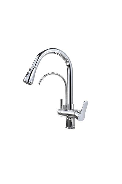 Newarc Spiral Purification Water Inlet Sink Faucet150589sp