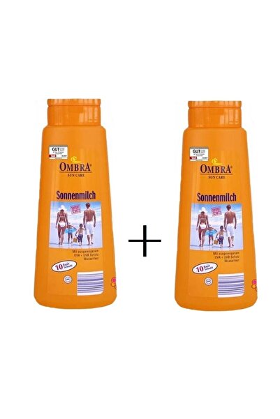 OMBRA ALMAN GÜNEŞ KREMİ 10 BASİS 500 ml (2 ' Set)