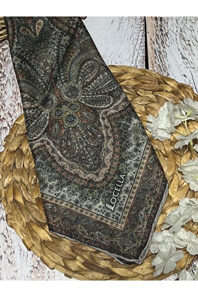 Aydmr Aksesuar Locella Pamuklu Şal Deseni Soft Eşarp