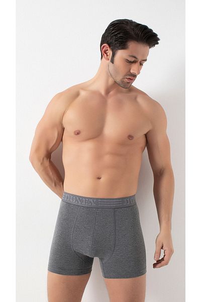 DONEX 2300 3 Pack Men's High Waist Lycra Boxer