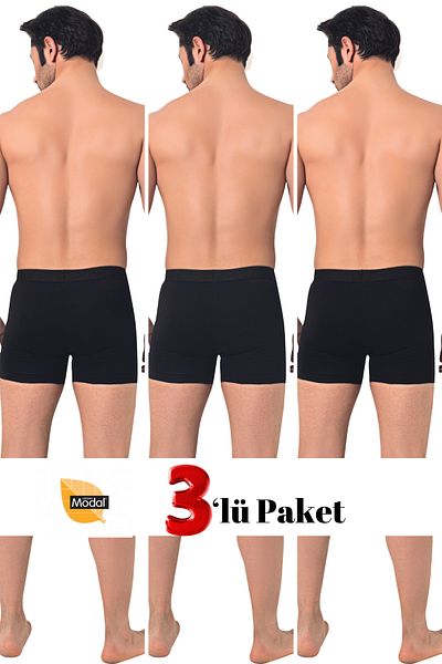 DONEX 2371 3 Pack Ανδρικά Modal Boxers