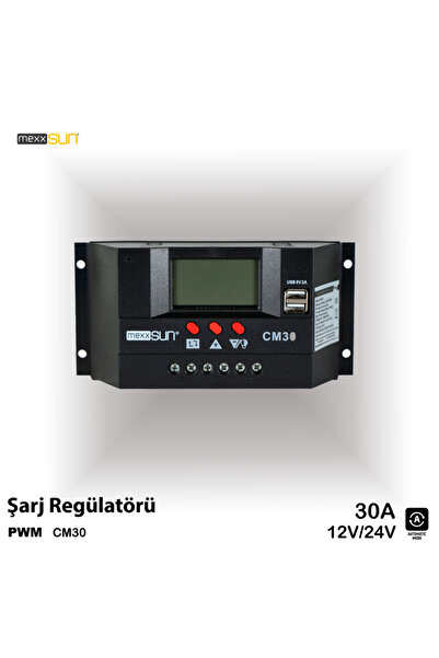 MEXXSUN ® Pwm 12/24v (CM30) Şarj Kontrol Cihazı Ea9741967