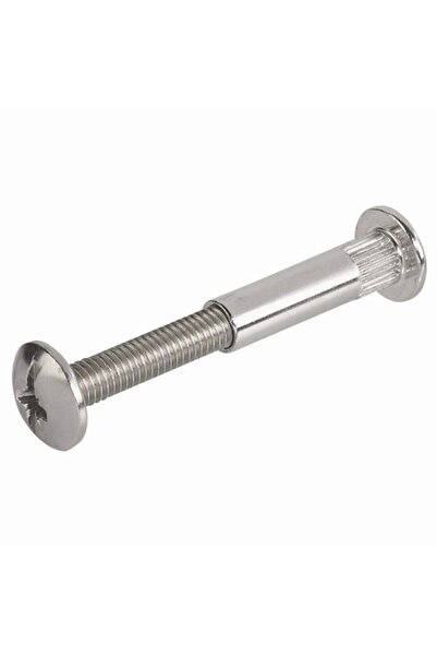 Hafele Bağlantı Vidası M4 5x27mm (10 ADET), Nikel Kaplama