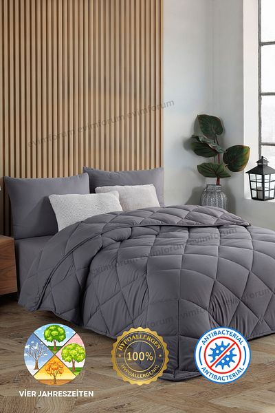 Formeya Doppelte Mikrofaser-Tagesdecke - Steppdecke 195x215 cm