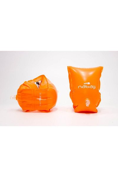Decathlon أكمام أطفال Nabaiji - 11 - 30 كجم - برتقالي Meridyendukkan