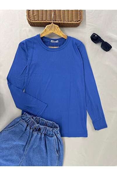 skycott Γυναικείο εσώρουχο μακρυμάνικο Navy Blue Viscose