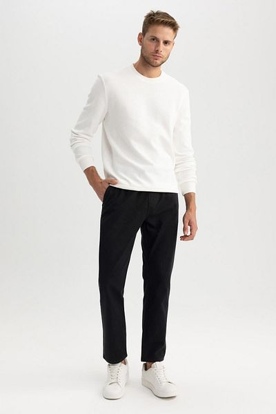 DeFacto Crew Neck 100% Cotton Regular Fit Sweatshirt - A5960Ax23Au