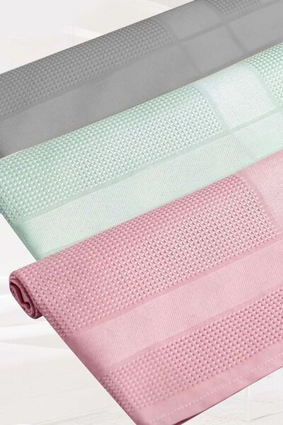 Buffer ® Non-Marking Microfiber Cleaning Cloth - Set of 3 Glass and Mirror Wiping Dusting