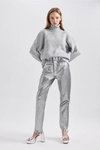 DeFacto Rolák Oversize SweAter Tunika - A6445ax23cw