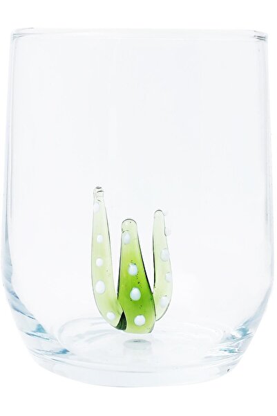 Miniso Sheforshe Kaktüs Figürlü Cam Bardak