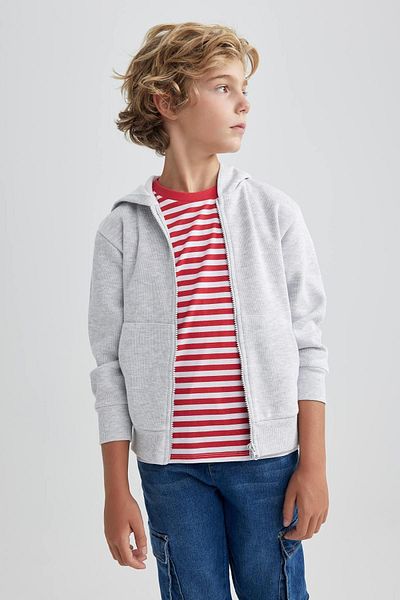 DeFacto Hooded Boy's Cardigan - A2547a823au