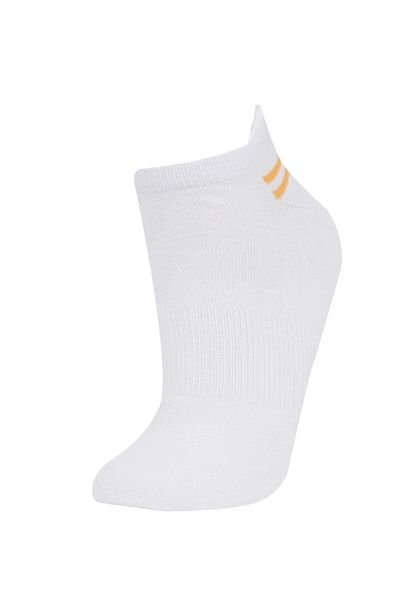 DeFacto Women's 3-Piece Cotton Booties Socks C6359Axns