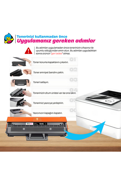 tonermax Samsung Mlt-d104s Muadil Toner/ Ml-1660 / Ml-1665 / Ml-1670 / Ml-1675