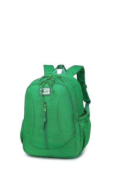 Getcho Sion Women's Green Lightweight Waterproof Backpack – Multi-Pockets, Water Bottle Compartment, Suitable for School Use