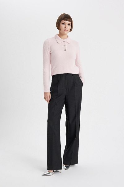 DeFacto Polo Neck Regular Fit Sweater - B3723ax23wn