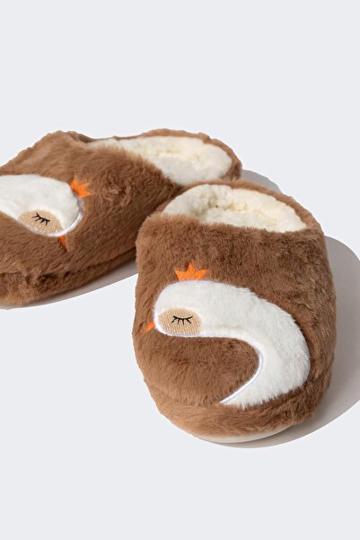 DeFacto B1765ax23au MoDel Дамски домашни чехли с равни подметки