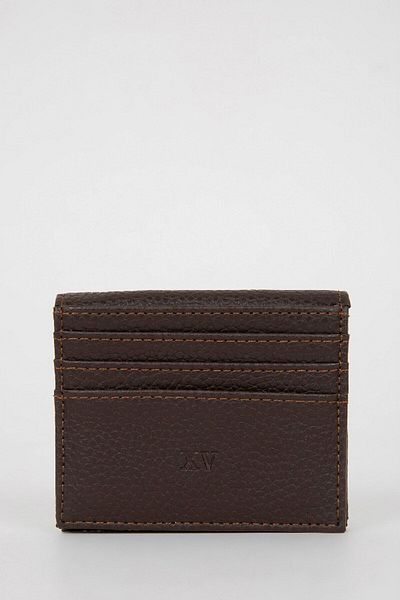 DeFacto Men's Faux Leather Wallet - D6888AXNS Model