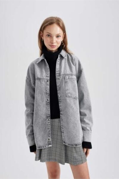 DeFacto A9576ax23au Model Jean Jacket