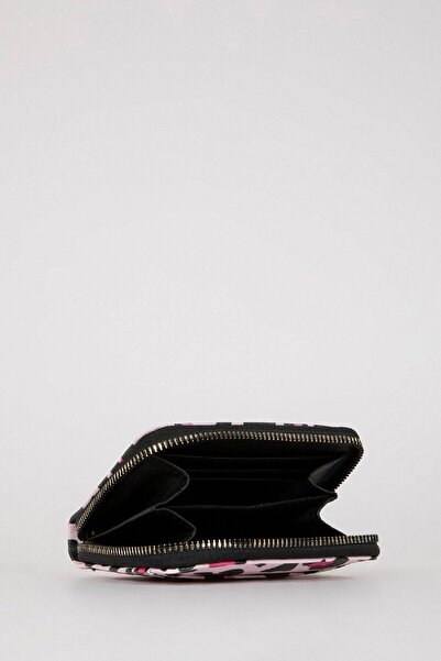 DeFacto Leopard Patterned Women's Faux Leather Wallet - C0885axns