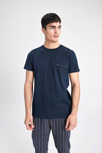 DeFacto Regular Fit Short Sleeve Pajamas Set - C5769ax23wn