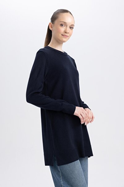 DeFacto Tunika s Crew Neck Regular Fit H3431az23wn