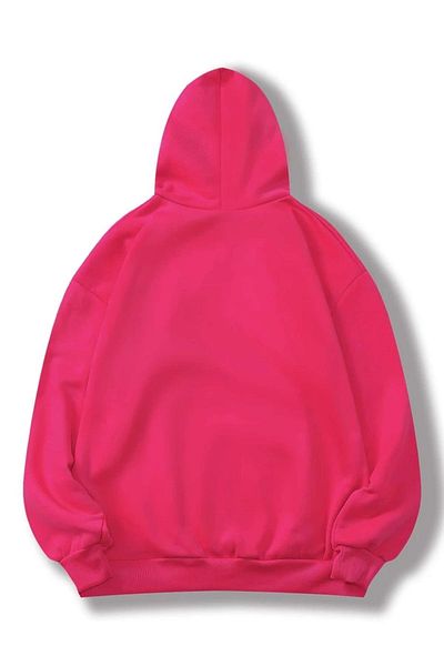 Mad&Calf Unisex Φούτερ με κουκούλα Basic με τσέπες