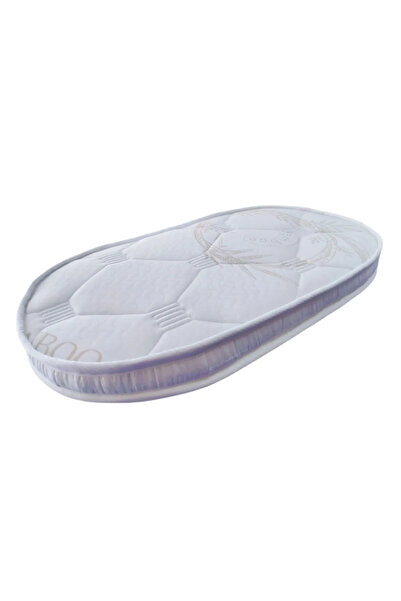 Bhouse KOPYA - Chicco Baby Uyumlu Anne Yanı Oval 38x73x8 Cm Bambu Beşik Yatağı