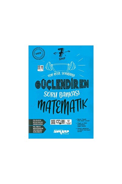 Ankara Yayıncılık Ankara Yayınları 7. Sınıf Matematik Güçlendiren Soru Bankas...