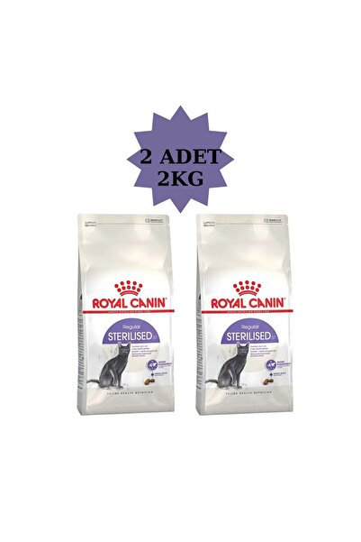Royal Canin STERİLİSED 37 KISIRLAŞTIRILMIŞ KEDİ MAMASI 2 X 2KG