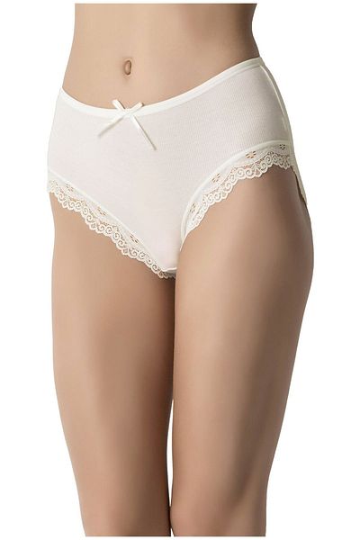 Miss Blue Moon Set de 5 chiloți din bambus cu textura moale cu talie înaltă - Carasol Lacy Bato 5550