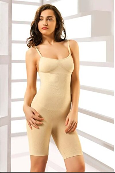 BarkoFix Μαύρος γυναικείος κορσές χωρίς ραφή με μεγάλο μήκος που μειώνει το μ...