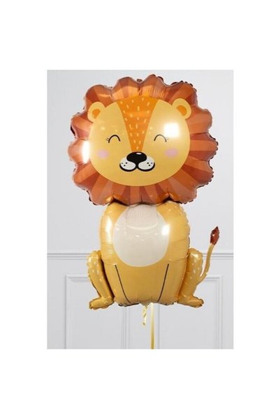 aşkın concept Sevimli Aslan Büyük Folyo Balon Safari Temalı Doğum Günü Folyo ...