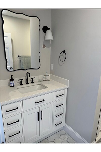 MKS Design 55x80 Lüks Ayna / Salon Aynası / Asimetrik Ayna / Düzensiz Ayna