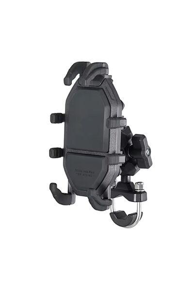 VANTES U06 Motorsiklet Ve Bisiklet Uyumlu Telefon Tutucu Titreşim Şok Emici M...