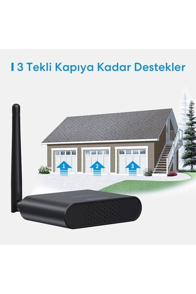MEROSS Akıllı Çoklu Garaj Anahtarı 3 Kapı Msg200 (APPLE HOME DESTEKLİ)