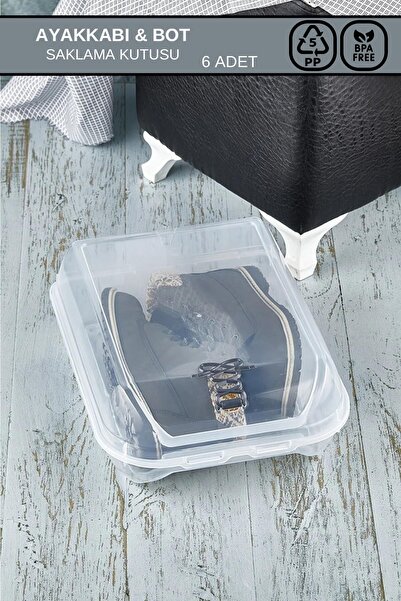 Poomy Çizme Bot Ayakkabı Saklama Kutusu 6 Adet /cn.14